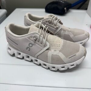 On Cloud Running White Sneakers